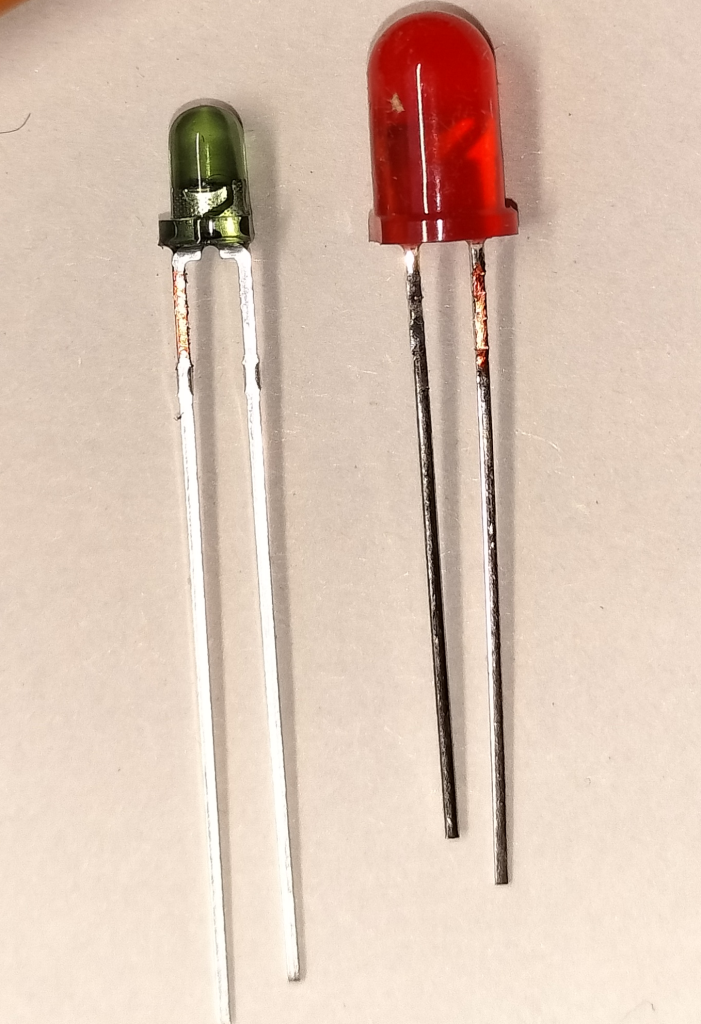 照度センサとLED